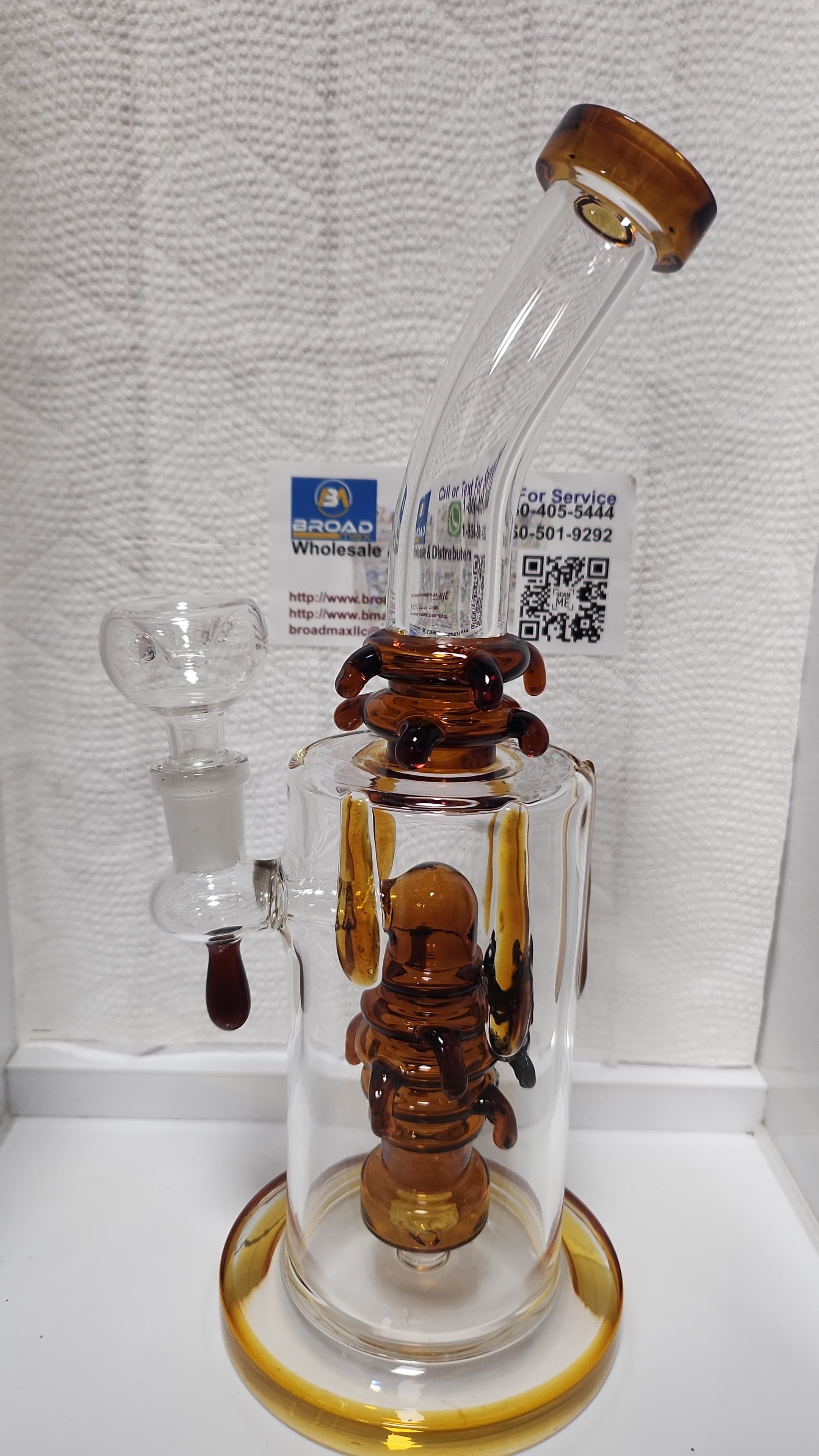 10" WATER PIPE HONEY SHOWER ARF-509